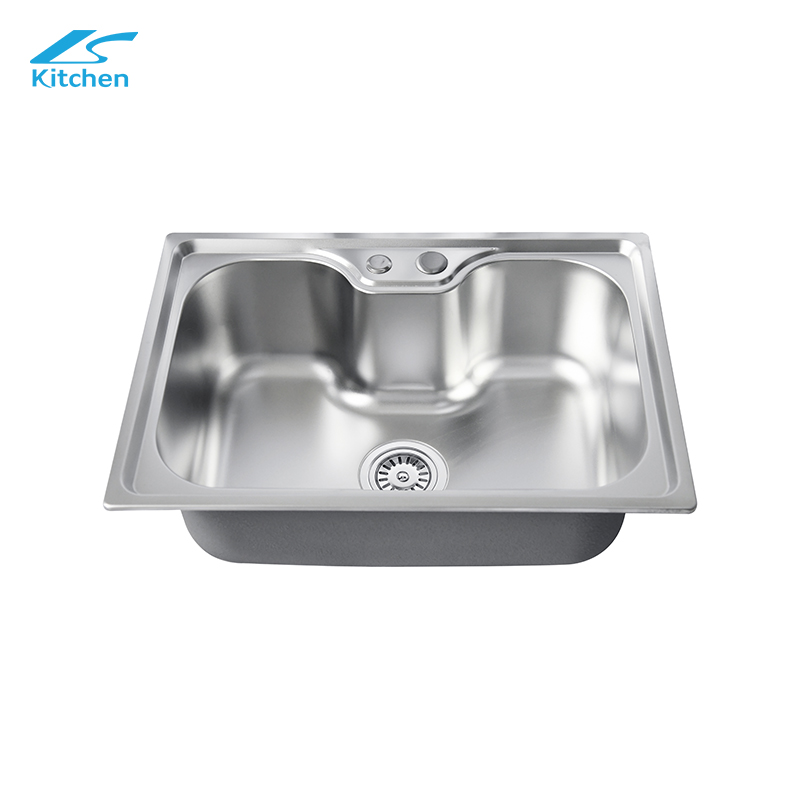 K Brazil Furniture Hardware Faucets Single Bowl Sink Stainless Steel លិចផ្ទះបាយ